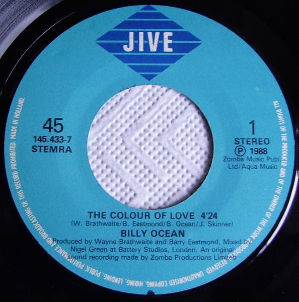 Grote foto billy ocean the colour of love muziek en instrumenten platen elpees singles