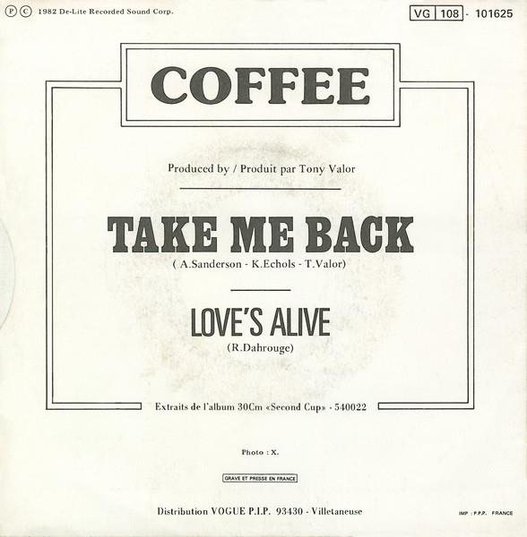 Grote foto coffee take me back muziek en instrumenten platen elpees singles