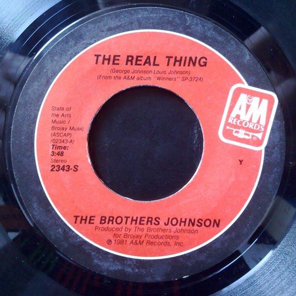 Grote foto brothers johnson the real thing muziek en instrumenten platen elpees singles