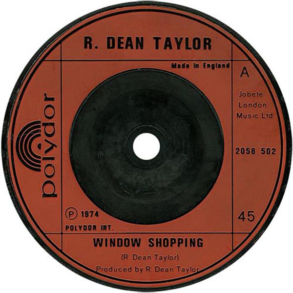 Grote foto r. dean taylor window shopping muziek en instrumenten platen elpees singles