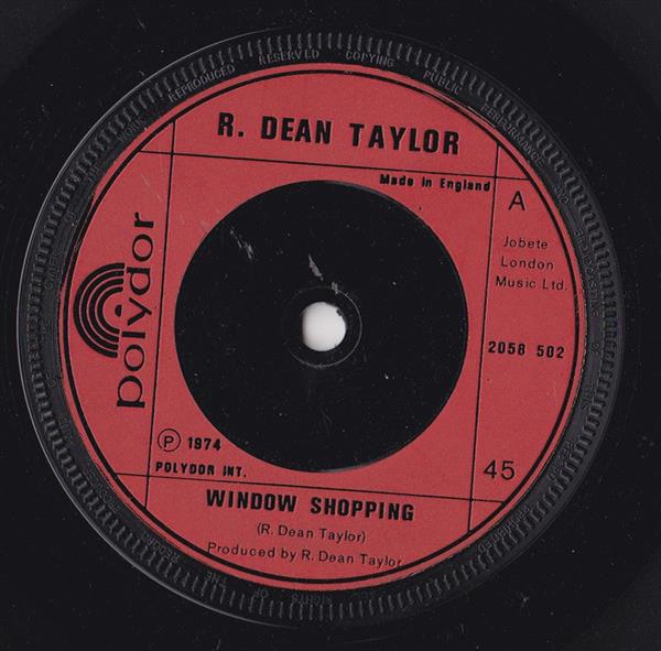 Grote foto r. dean taylor window shopping muziek en instrumenten platen elpees singles