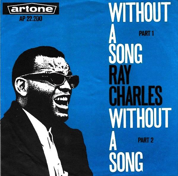 Grote foto ray charles without a song muziek en instrumenten platen elpees singles