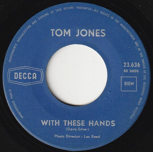 Grote foto tom jones with these hands untrue muziek en instrumenten platen elpees singles