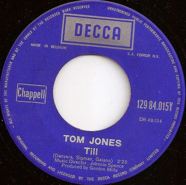 Grote foto tom jones till muziek en instrumenten platen elpees singles