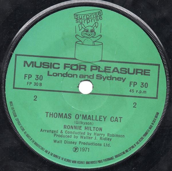 Grote foto ronnie hilton the aristocats and thomas o malley cat muziek en instrumenten platen elpees singles