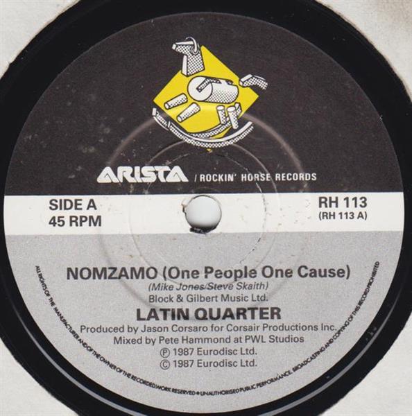 Grote foto latin quarter nomzamo one people one cause muziek en instrumenten platen elpees singles