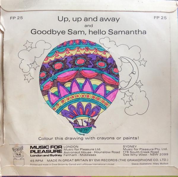 Grote foto unknown artist up up and away goodbye sam hello samantha muziek en instrumenten platen elpees singles