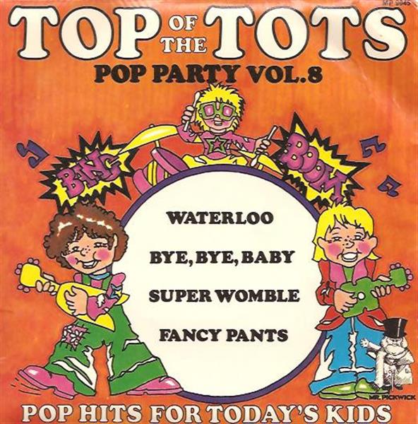 Grote foto unknown artist top of the tots pop party vol. 8 muziek en instrumenten platen elpees singles