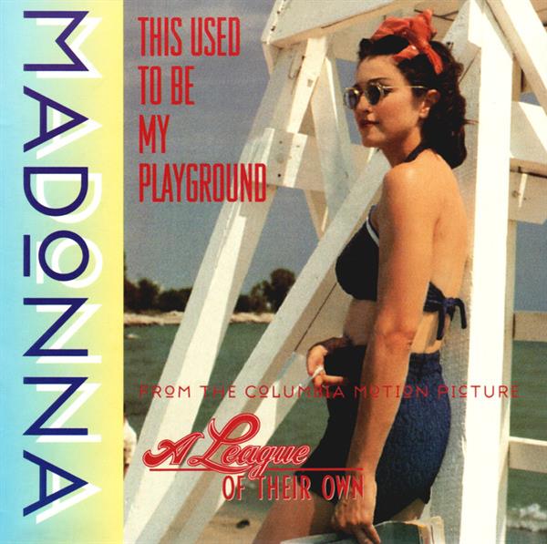 Grote foto madonna this used to be my playground muziek en instrumenten platen elpees singles