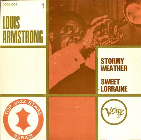 Grote foto louis armstrong stormy weather muziek en instrumenten platen elpees singles