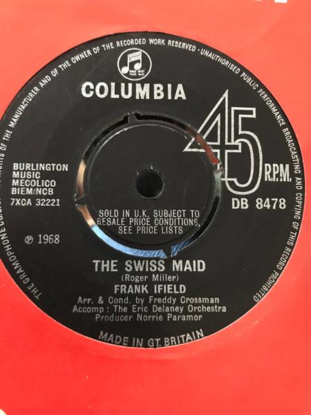 Grote foto frank ifield the swiss maid muziek en instrumenten platen elpees singles