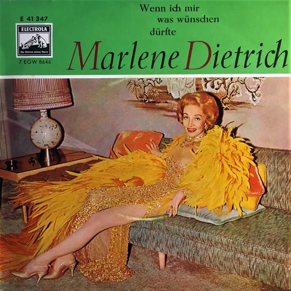 Grote foto marlene dietrich wenn ich mir was w nschen d rfte muziek en instrumenten platen elpees singles