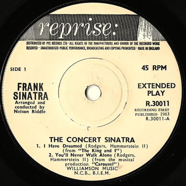 Grote foto frank sinatra the concert sinatra muziek en instrumenten platen elpees singles