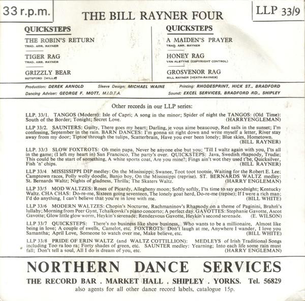 Grote foto bill rayner four the robin return and other favourites bill rayner plays neville dickie muziek en instrumenten platen elpees singles