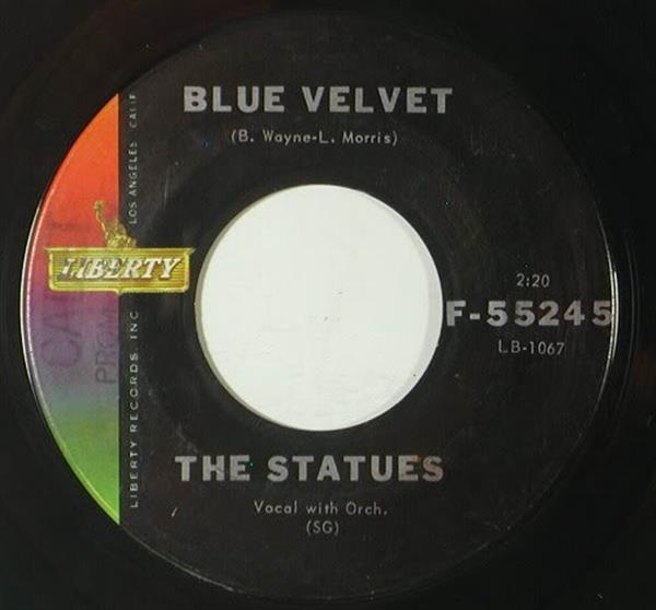 Grote foto the statues keep the hall light burning blue velvet muziek en instrumenten platen elpees singles