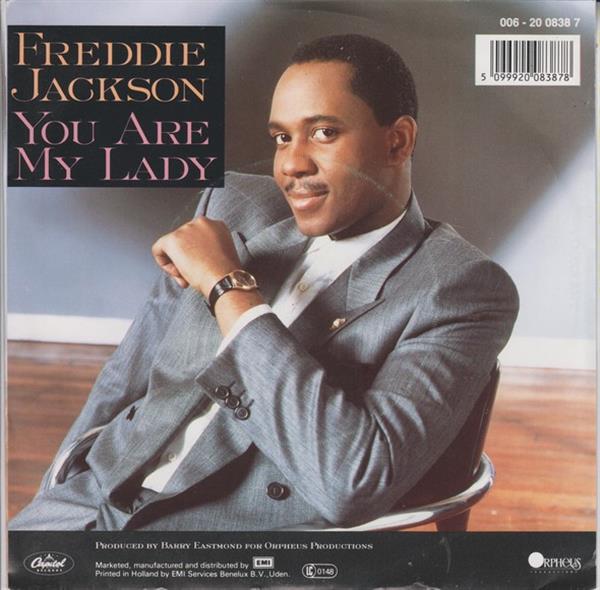 Grote foto freddie jackson you are my lady muziek en instrumenten platen elpees singles