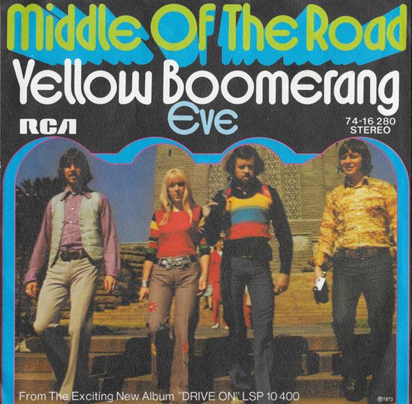 Grote foto middle of the road yellow boomerang muziek en instrumenten platen elpees singles