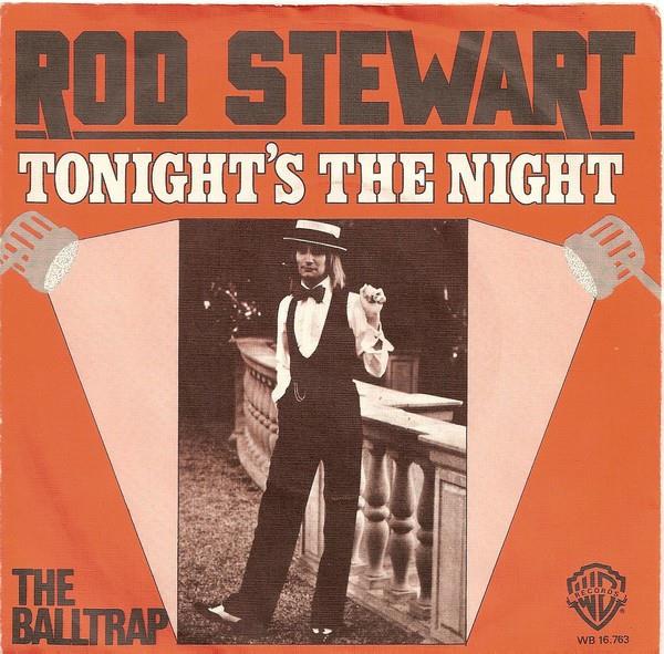 Grote foto rod stewart tonight the night muziek en instrumenten platen elpees singles