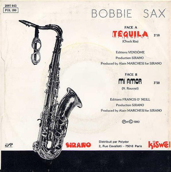 Grote foto bobbie sax tequila muziek en instrumenten platen elpees singles