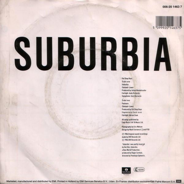 Grote foto pet shop boys suburbia muziek en instrumenten platen elpees singles