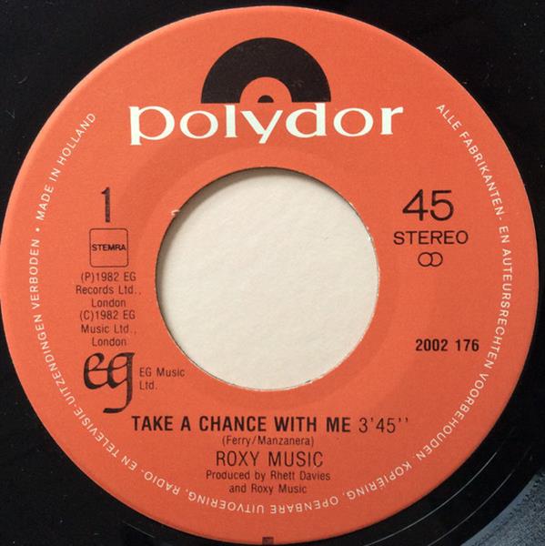 Grote foto roxy music take a chance with me muziek en instrumenten platen elpees singles