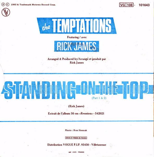 Grote foto the temptations featuring rick james standing on the top muziek en instrumenten platen elpees singles