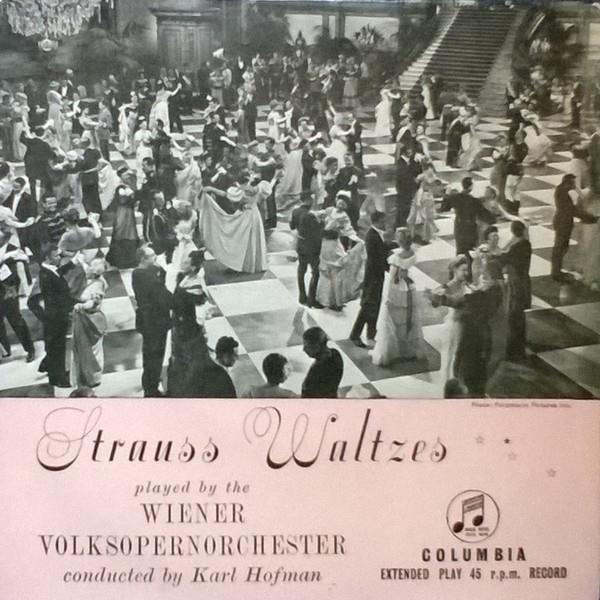 Grote foto wiener volksopernorchester strauss waltzes muziek en instrumenten platen elpees singles