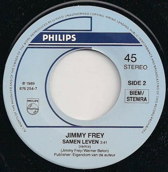 Grote foto jimmy frey samen leven muziek en instrumenten platen elpees singles