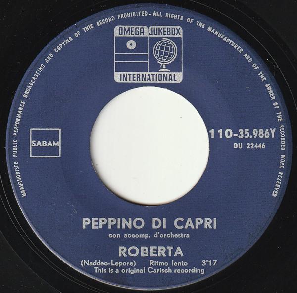 Grote foto peppino di capri roberta muziek en instrumenten platen elpees singles