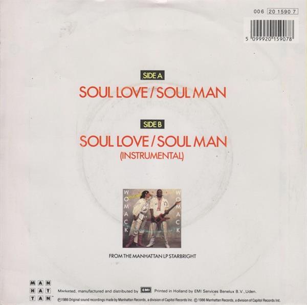 Grote foto womack womack soul love soul man muziek en instrumenten platen elpees singles