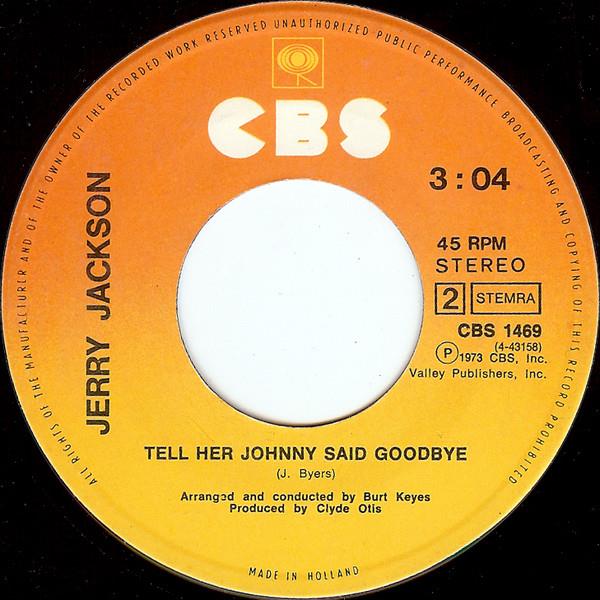 Grote foto jerry jackson shrimp boats always tell her johnny said goodbye muziek en instrumenten platen elpees singles
