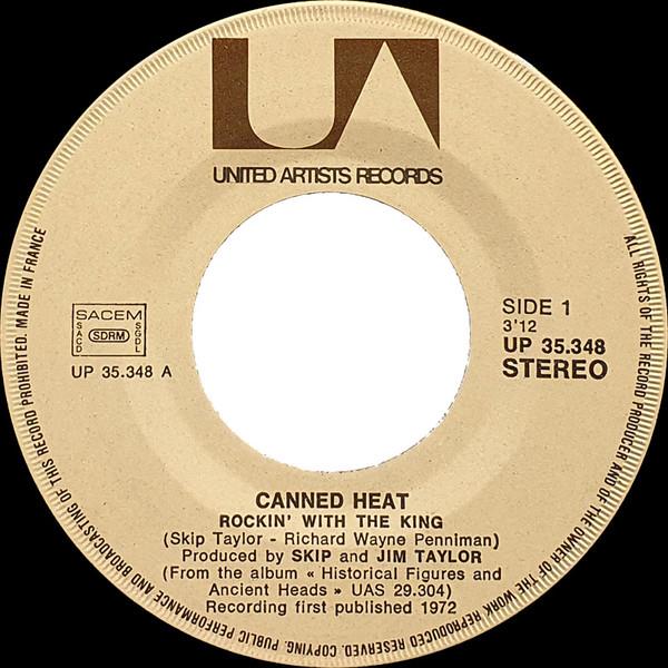 Grote foto canned heat rockin with the king muziek en instrumenten platen elpees singles