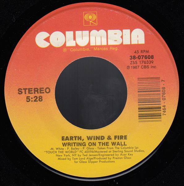 Grote foto earth wind fire system of survival writing on the wall muziek en instrumenten platen elpees singles