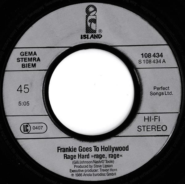 Grote foto frankie goes to hollywood rage hard muziek en instrumenten platen elpees singles