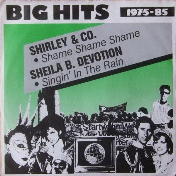 Grote foto shirley company sheila b. devotion shame shame shame singin in the rain muziek en instrumenten platen elpees singles