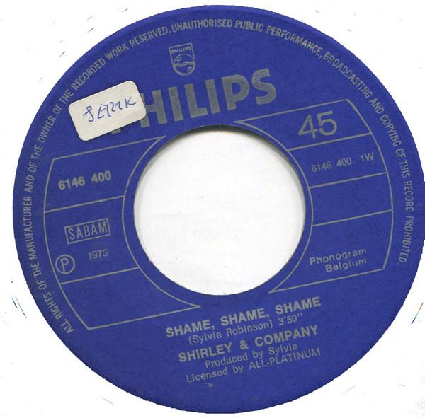 Grote foto shirley company shame shame shame muziek en instrumenten platen elpees singles