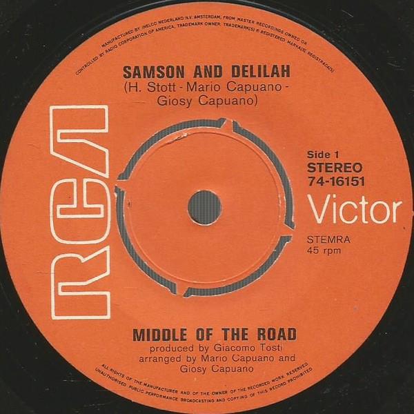 Grote foto middle of the road samson delilah muziek en instrumenten platen elpees singles