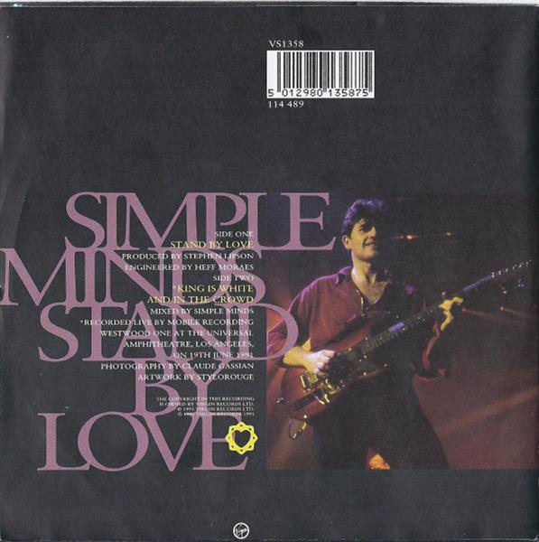 Grote foto simple minds stand by love muziek en instrumenten platen elpees singles