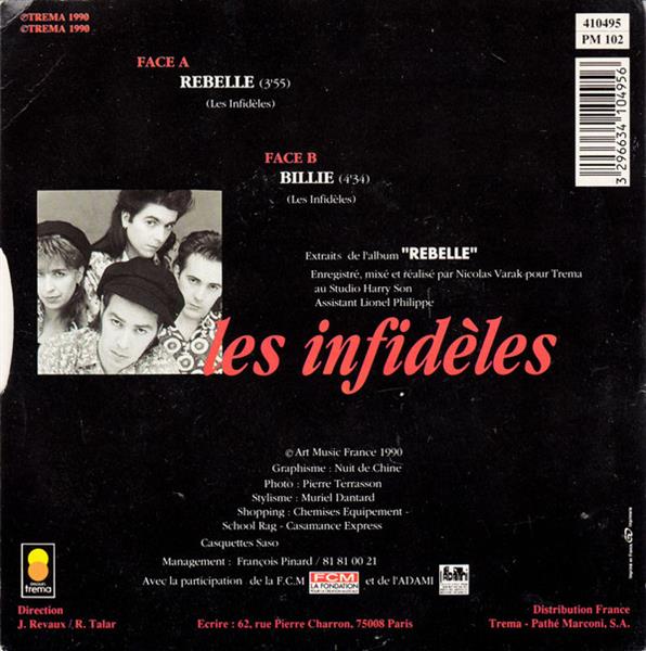 Grote foto les infid les rebelle muziek en instrumenten platen elpees singles