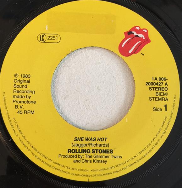 Grote foto the rolling stones she was hot muziek en instrumenten platen elpees singles