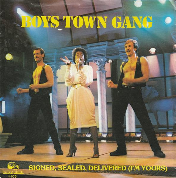 Grote foto boys town gang signed sealed delivered i m yours muziek en instrumenten platen elpees singles