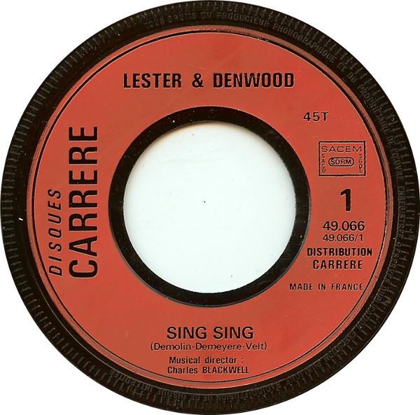 Grote foto lester denwood sing sing muziek en instrumenten platen elpees singles