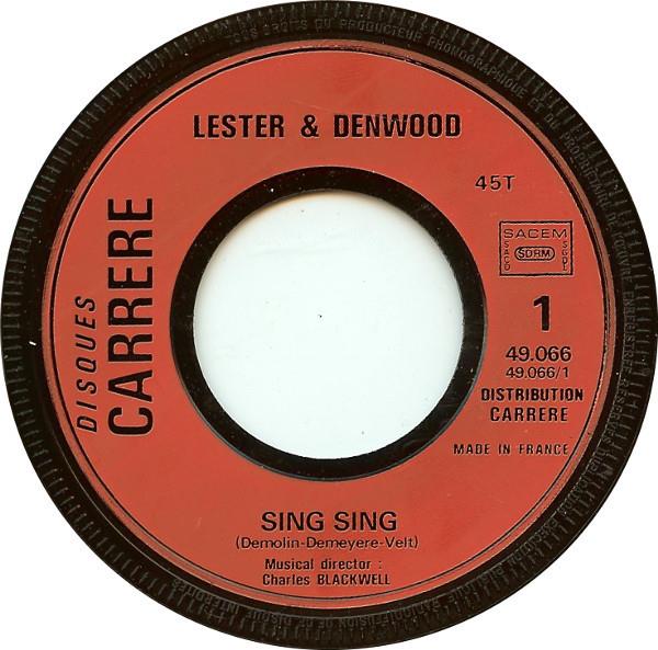 Grote foto lester denwood sing sing muziek en instrumenten platen elpees singles