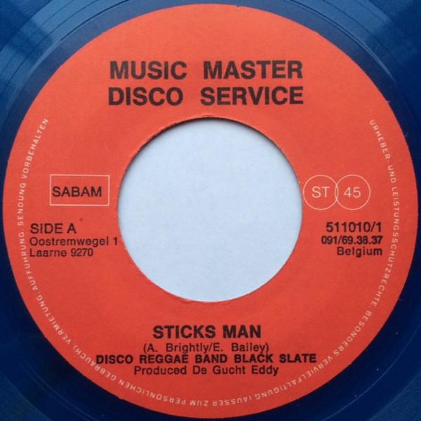 Grote foto black slate sticks man muziek en instrumenten platen elpees singles