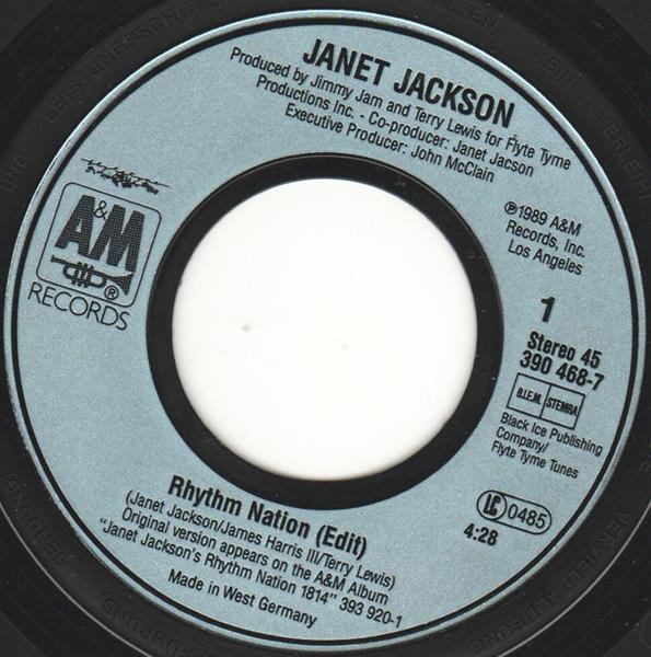 Grote foto janet jackson rhythm nation muziek en instrumenten platen elpees singles