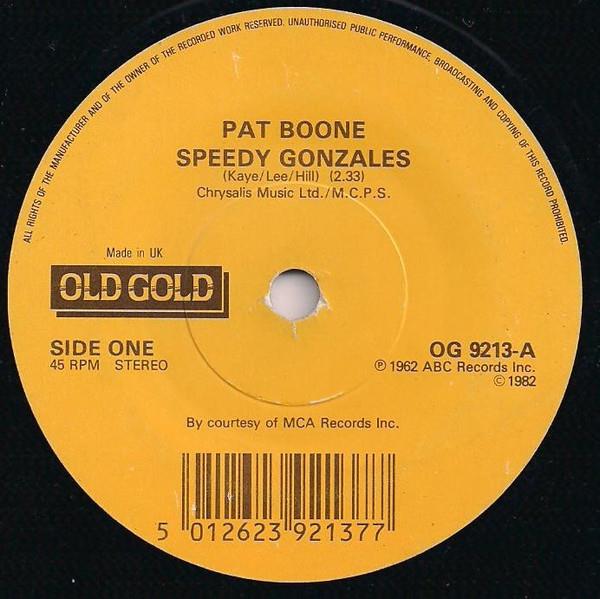 Grote foto pat boone speedy gonzales moody river muziek en instrumenten platen elpees singles