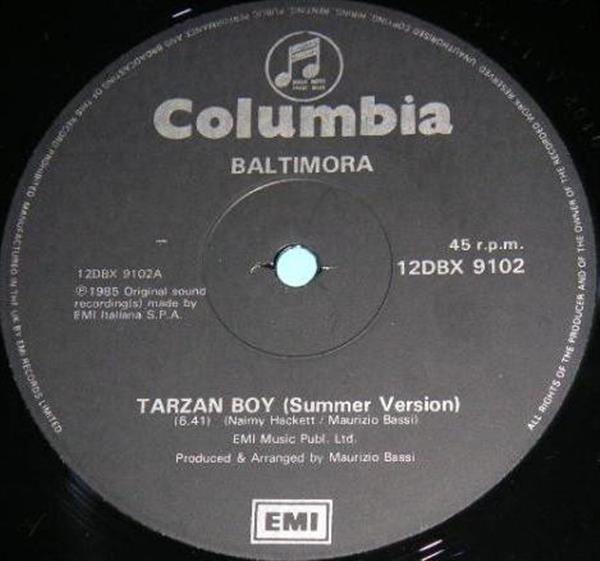 Grote foto baltimora tarzan boy muziek en instrumenten platen elpees singles