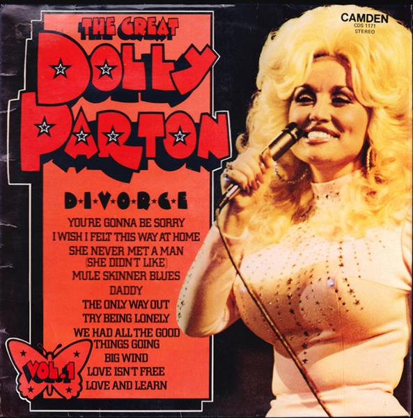 Grote foto dolly parton the great dolly parton vol. 1 d i v o r c e muziek en instrumenten platen elpees singles