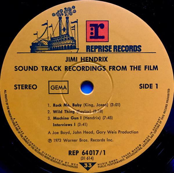 Grote foto jimi hendrix sound track recordings from the film jimi hendrix muziek en instrumenten platen elpees singles