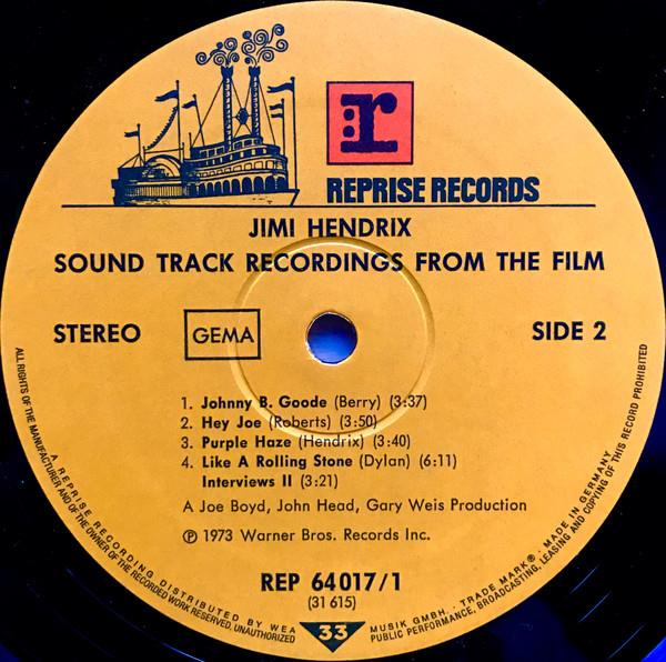 Grote foto jimi hendrix sound track recordings from the film jimi hendrix muziek en instrumenten platen elpees singles